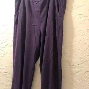 white stag purple long pants